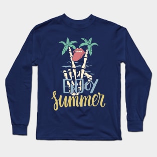 Enjoy Summer Long Sleeve T-Shirt